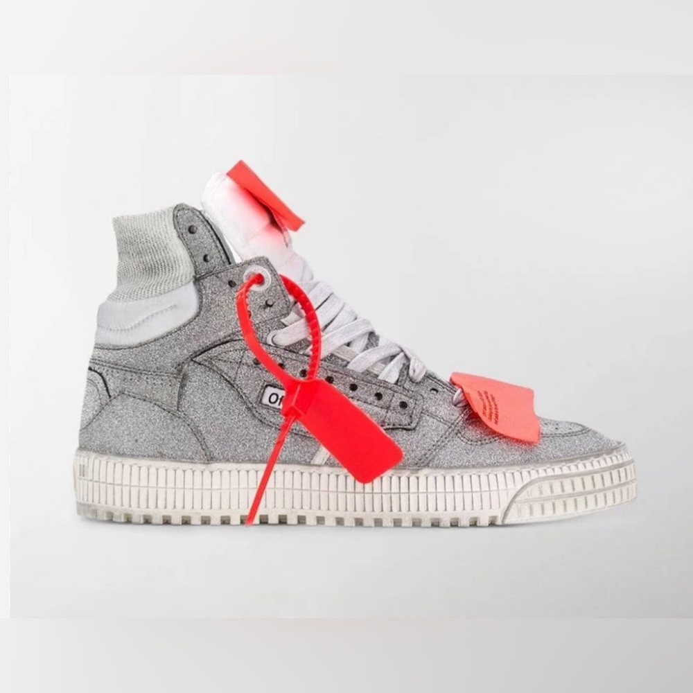 Off-White Glitter 3.0 High Top Sneakers